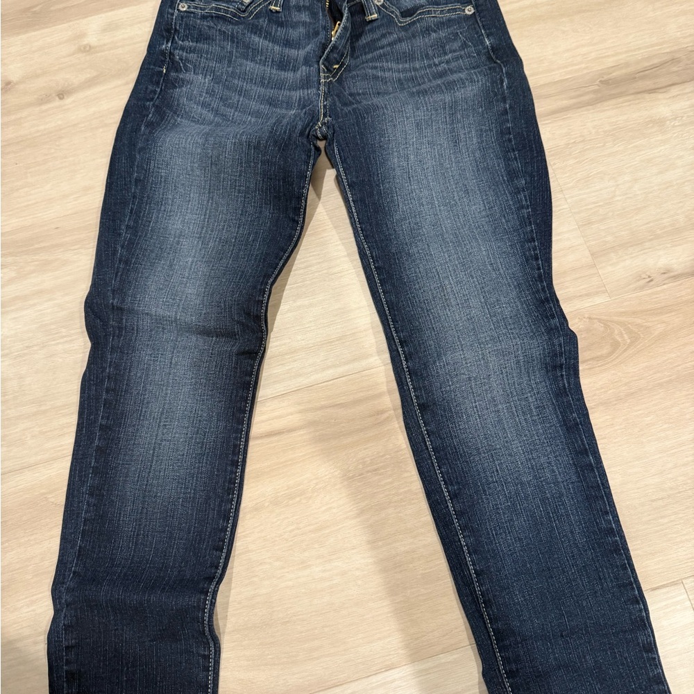 Signature by Levi Strauss Dark Indigo Straight Leg Jeans